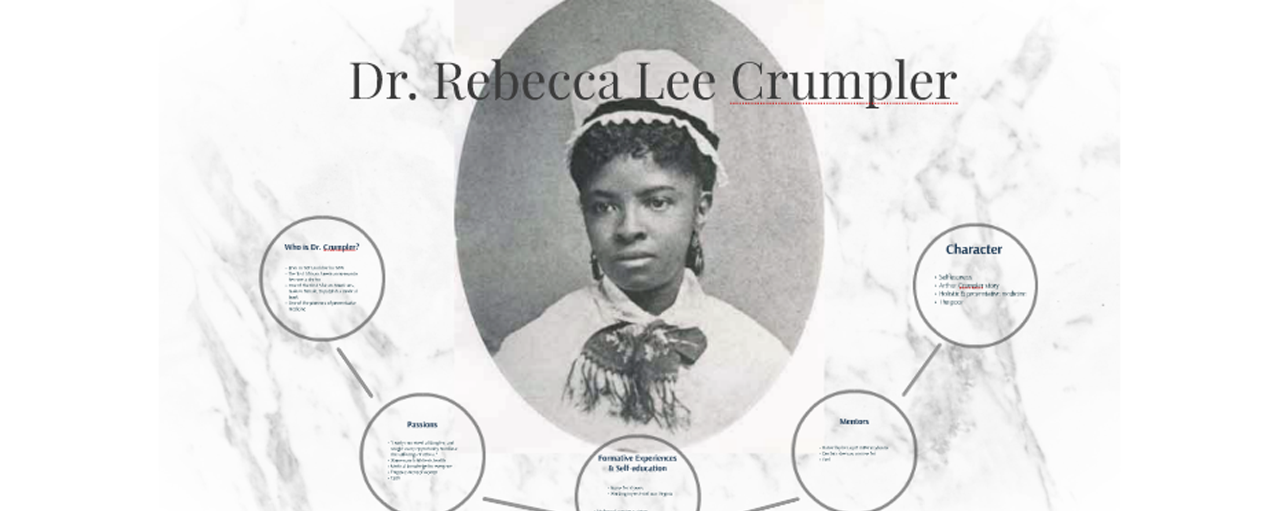 U.S. first black physician, Rebecca Crumpler had no formal nursing training 