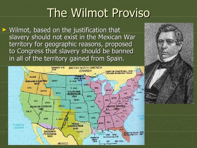 the wilmot proviso