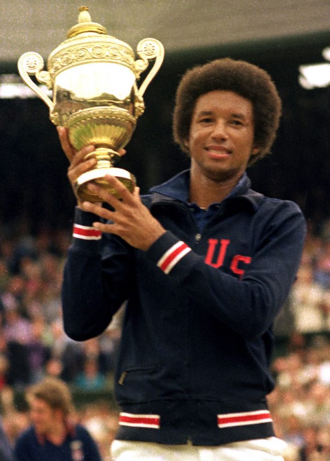 September 9 Arthur Ashe