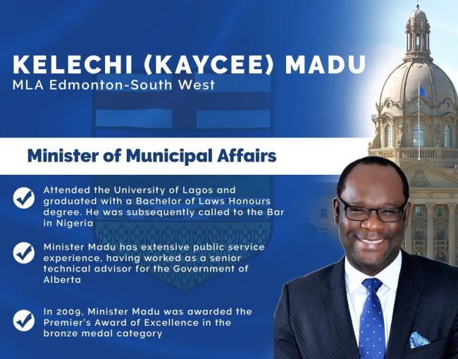 Minister Municipal Affairs Kelechi Madu